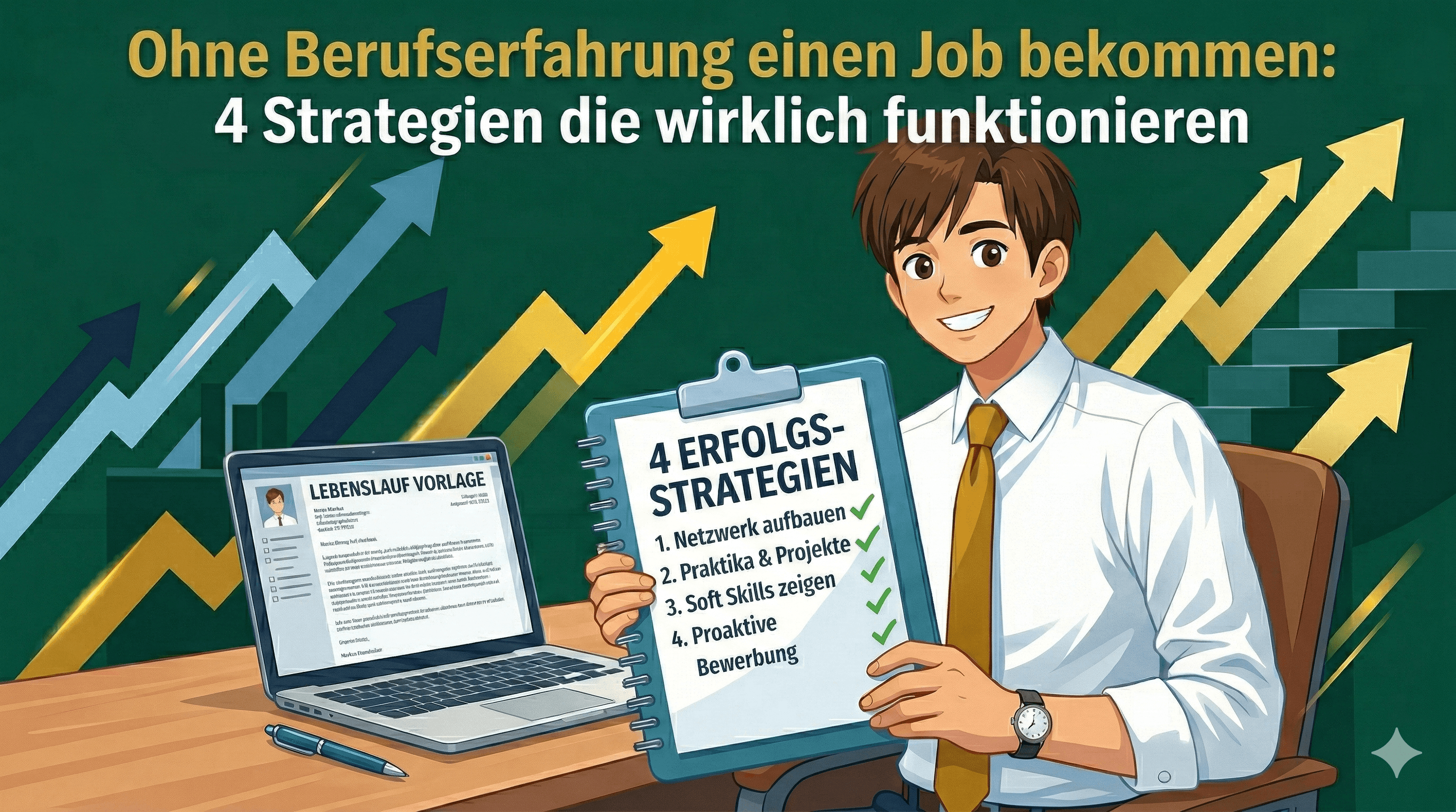 Ohne Berufserfahrung Job bekommen